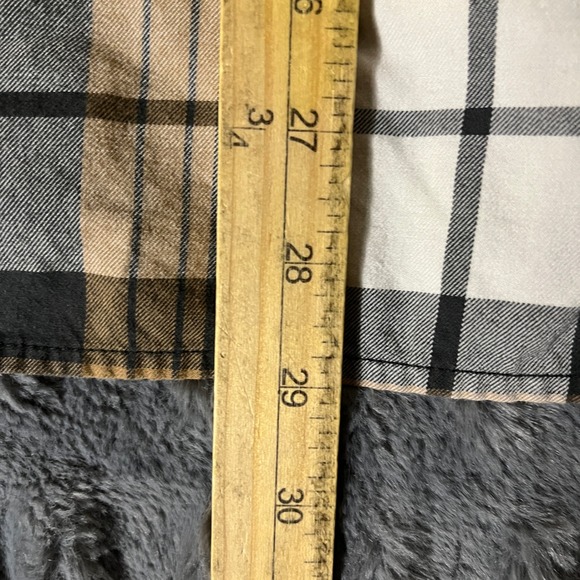 The North Face Men Plaid Flannel Long Sleeve Button Up Shirt Size M Cotton Blend - Picture 9 of 10